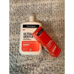Neutrogena Gentle Acne Cleanser & Blackhead Serum Treatment